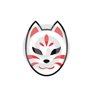 Kitsune mask icon.