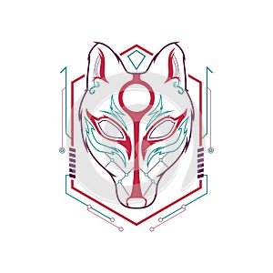 Kitsune Mask