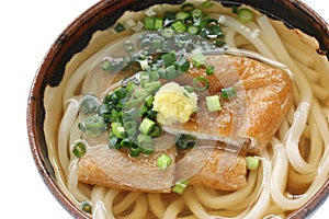 Kitsune udon , japanese noodle dish