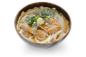 Kitsune udon, japanese noodle dish