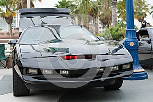 Kitt Knight Rider car on display