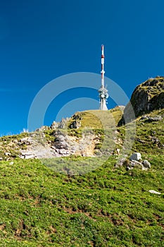 Kitzbüheler Horn transmission tower