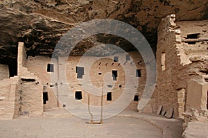 Kiva and Buildings, Spruce Tree House