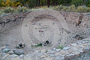 Kiva House in Bandelier National Monument