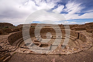 Kiva Ruins at Pueblo Bonito