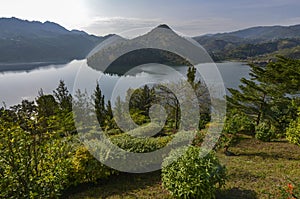 Kivu lake in Rwanda. photo