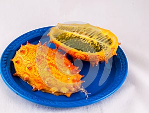 Kiwano & x28;Cucumis metuliferus& x29;