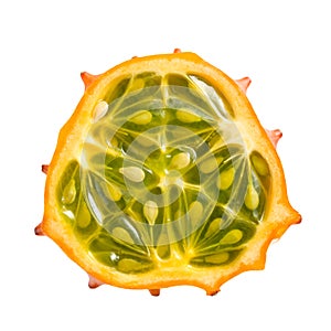 Kiwano fruit