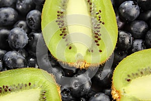 Kiwi Blueberries