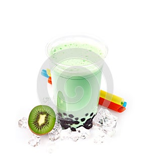 Kiwi Boba Bubble Tea