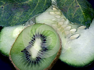 Kiwi and cucs