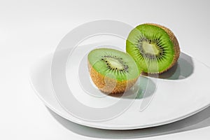 Kiwi fruit`s slices