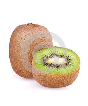 Kiwi fruite and half