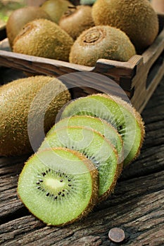 Kiwi fruits