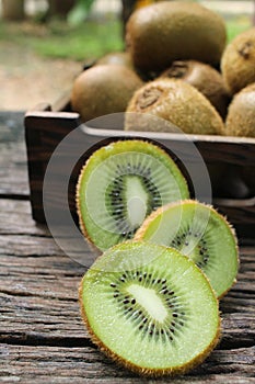 Kiwi fruits