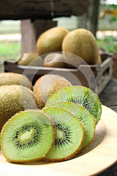 Kiwi fruits