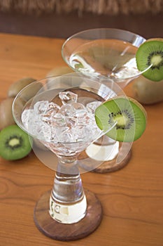 Kiwi martinis