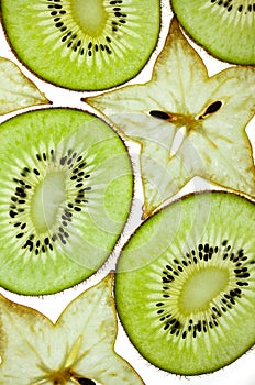 Kiwi and Starfruit