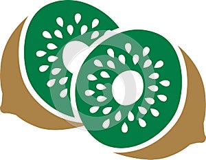 Kiwi two halfs