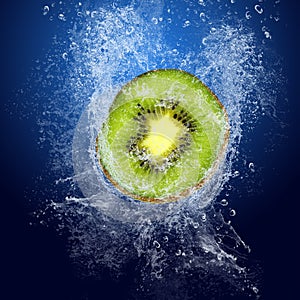 Kiwi under water