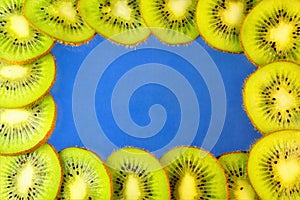 Kiwi useful delicacy berry is eaten fresh, ripe flesh green or yellow, used for the preparation of marinades, sauces, jelly, jam,