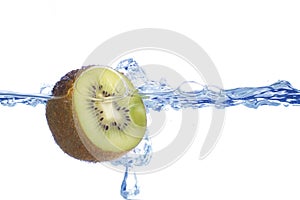 Kiwi in water