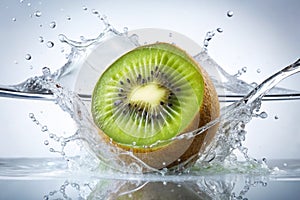 Kiwi in water