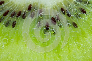 Kiwi water splash