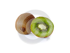 Kiwi on a white background