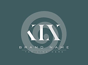 KIX abstract letter logo design