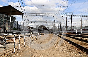 Kiyevskaya railway station (Kiyevsky railway terminal, Kievskiy vokzal) -- Moscow, Russia