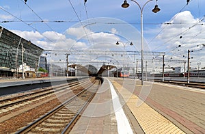 Kiyevskaya railway station (Kiyevsky railway terminal, Kievskiy vokzal) -- Moscow, Russia