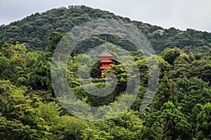 Kiyomizu-dera, officially Otowa-san Kiyomizu-dera, Higashiyama-ku, Kyoto, kansai, Japan