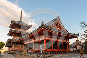 Kiyomizu-dera Temple Gate in Kyoto