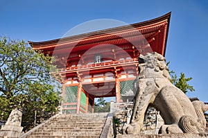 Kiyomizu-dera temple in Kyoto