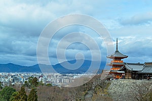 Kiyomizu-dera, thanh thuy temple of kyoto, japan
