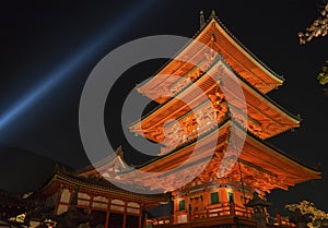 Kiyomizu Temple in Kyoto, Japan