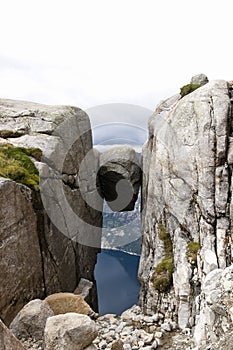 Kjeragbolten in Norway