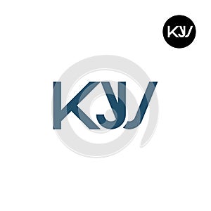KJV Logo Letter Monogram Design