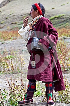 Kkampa man from Tibet