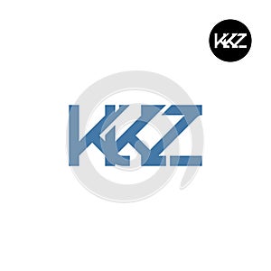 KKZ Logo Letter Monogram Design
