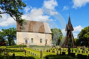 Klackeberga Church in smaland sweden photo