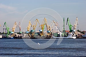 Klaipeda harbour, Lithuania