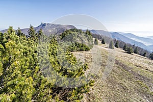 Klak hill is the symbol of the Rajecka valley, Slovakia