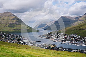 Klaksvik City View, Faroe Islands