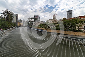 Klang river in Kuala Lumpur