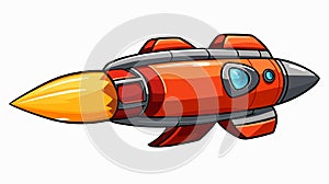 Klaxon Vector Icon Cartoon Vector Illustration