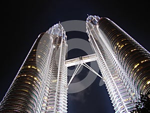 KLCC At Night, Kuala Lumpur, Malaysia photo