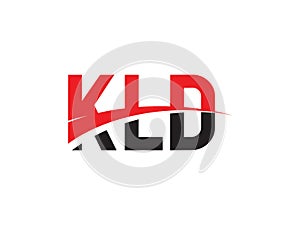 KLD Letter Initial Logo Design Vector Illustration