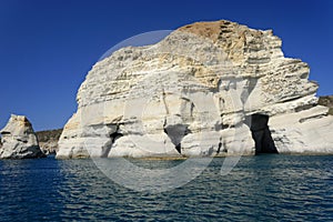 Kleftiko caves, Milos Island photo